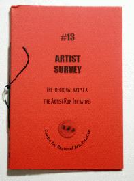 Artist Survey #13: The regional artist and the artist-run initiative - 1